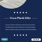 Premium ViscoPlush Elite Memory Foam Pocket Spring Mattress UAE